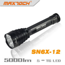 Maxtoch SN6X-12 5000 Lumen LED Torch Super Bright Warm White LED Flashlight